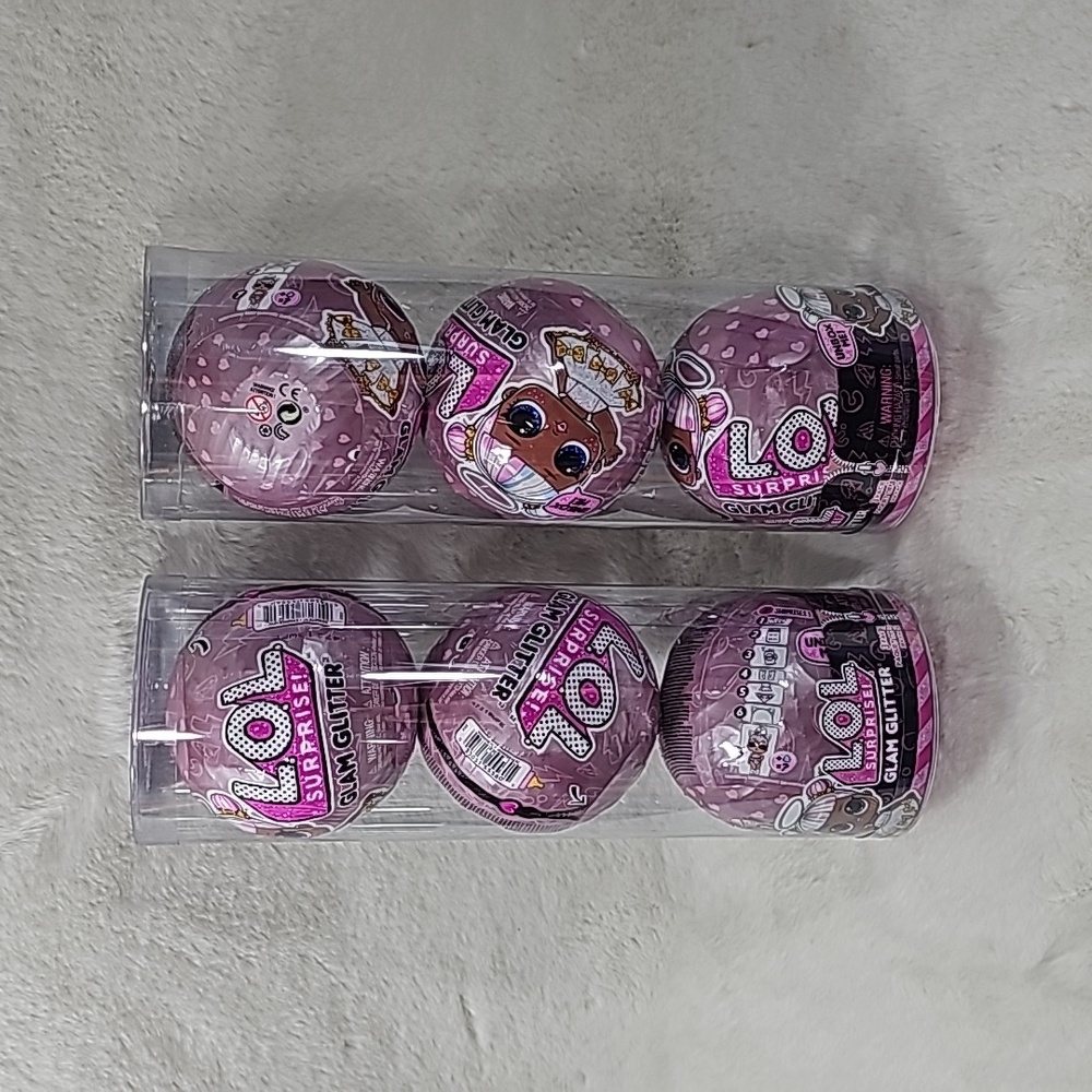 L.O.L. Surprise! GLAM GLITTER 6 3-Pack Dolls Each with 7 Surprises